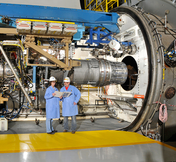 Engine test facility
